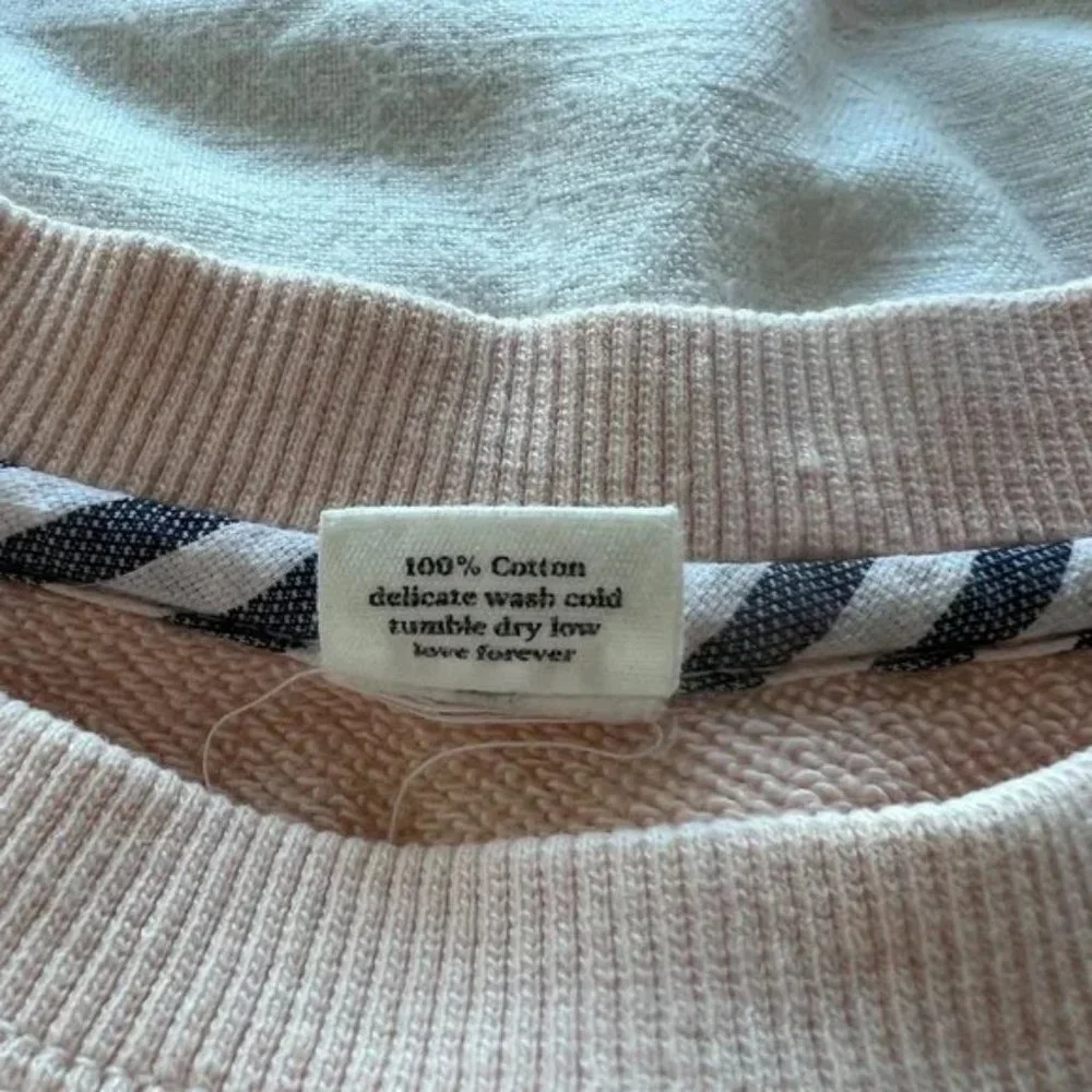 Bliss and Mischief Slouchy Sweatshirt Pink - Picture 5 of 6